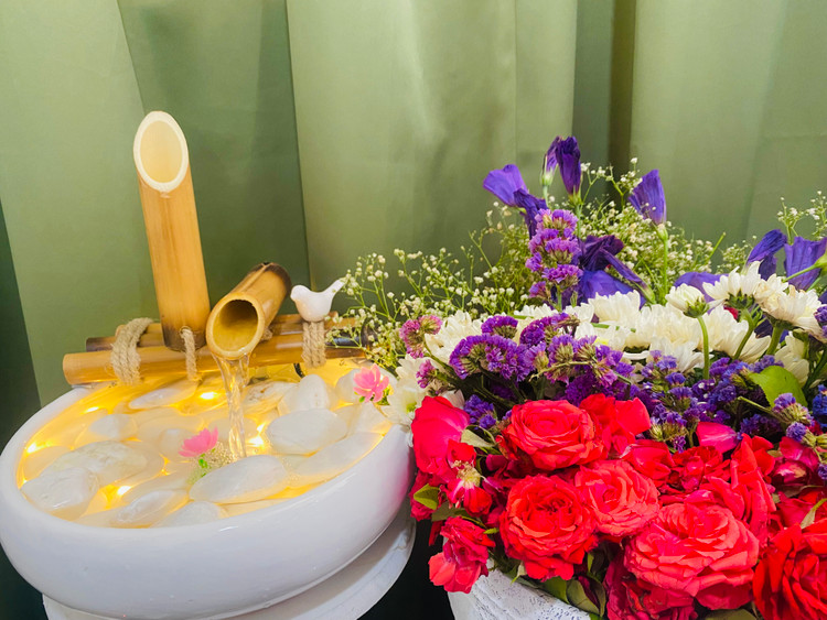 آبنما رومیزی دکوری بامبو مدل سهروردی