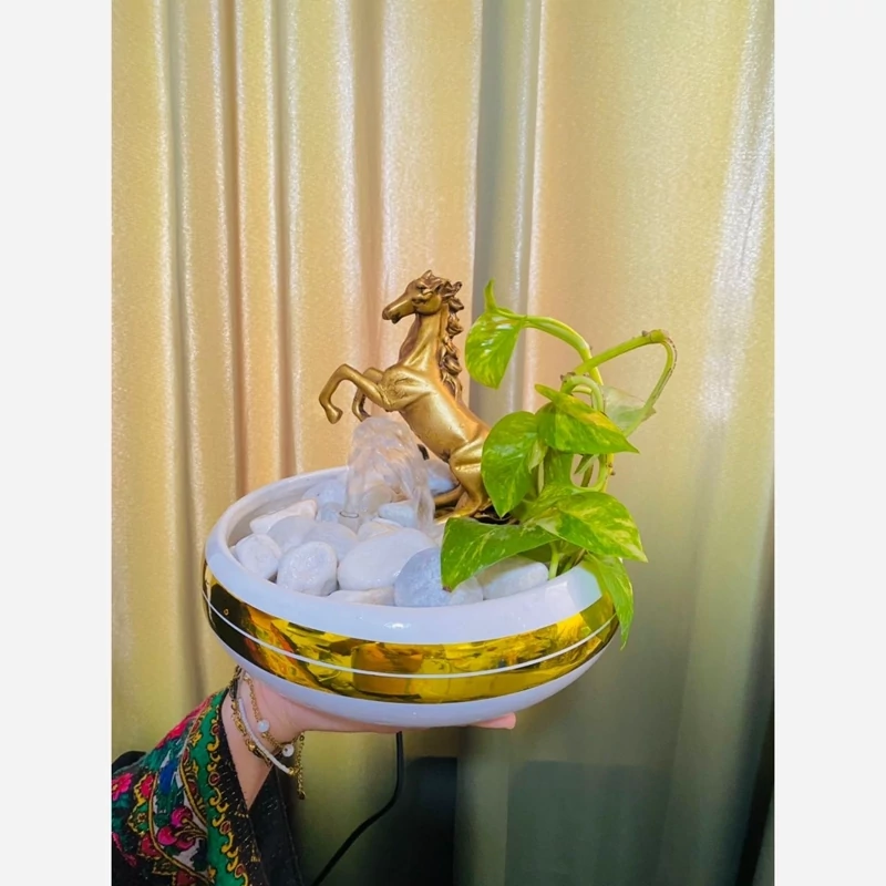 آبنما دکوری رومیزی مینی اسب