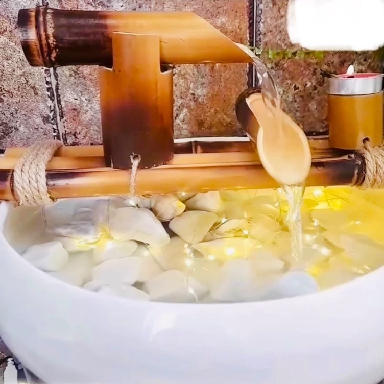 آبنما دکوری رومیزی بامبو مدل پرستو