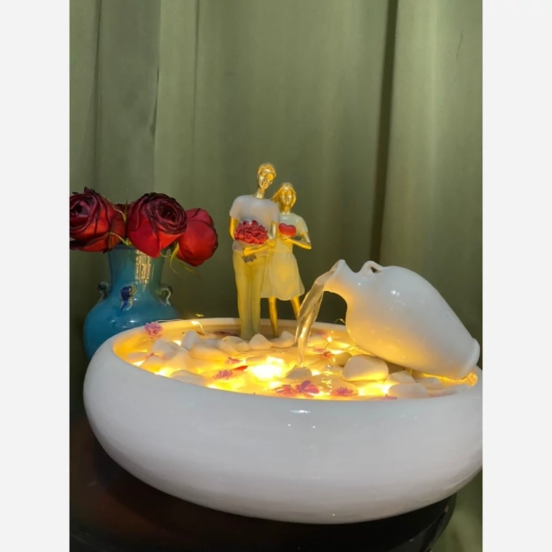 آبنما دکوری رومیزی مدل رویای عاشقانه 2