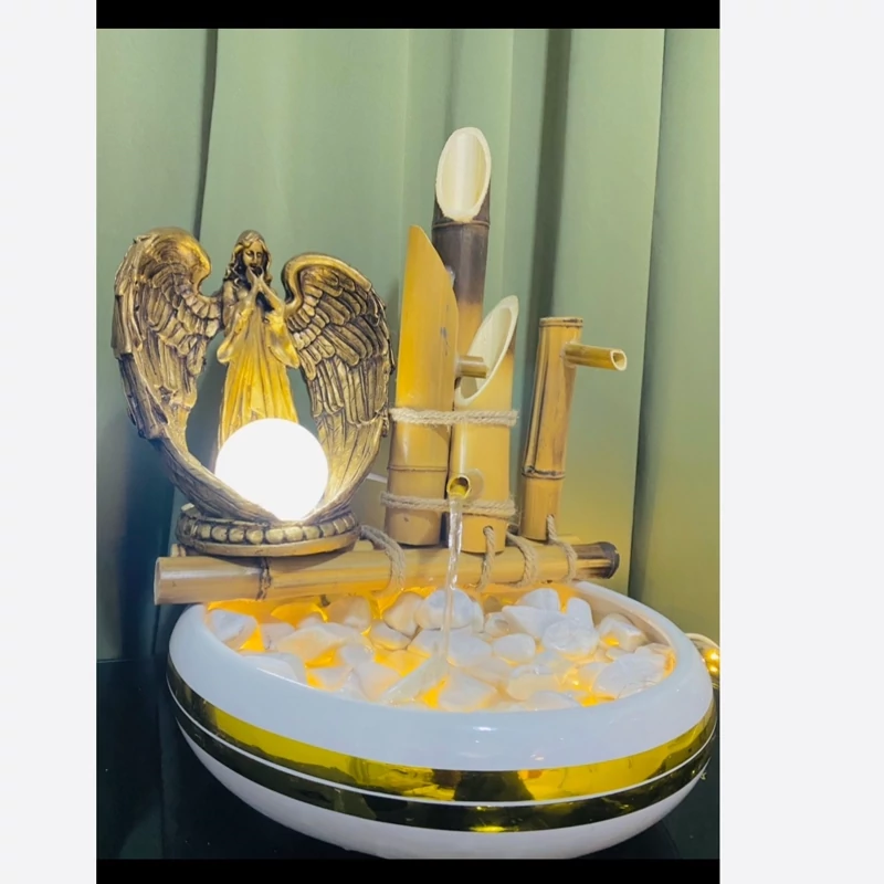 آبنما دکوری رومیزی بامبو مدل حوریا