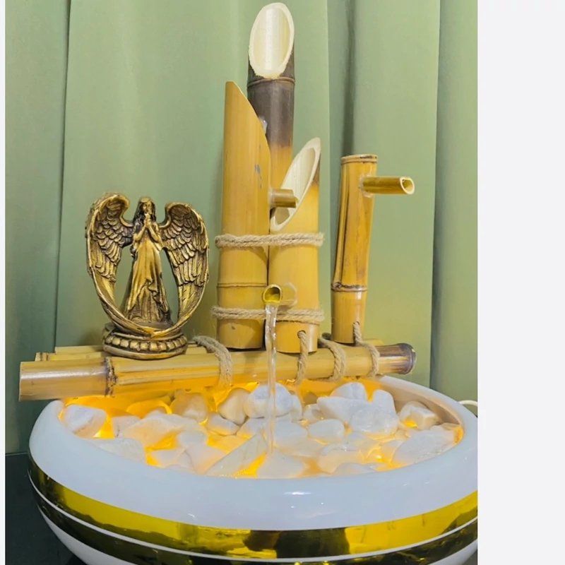 آبنما دکوری رومیزی بامبو مدل ملکا