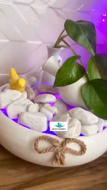 آبنما مینی دو کوزه با نور